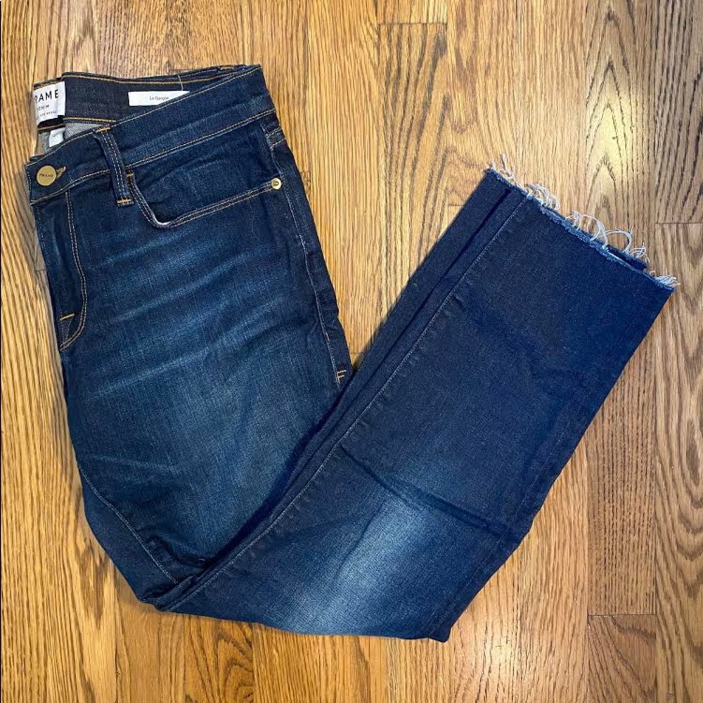 FRAME Le Garçon Raw Hem